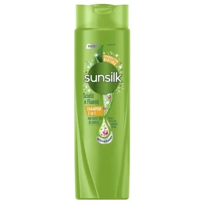 Șampon 2 în 1, Sunsilk Sciolti Fluenti, 250ml