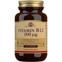 Supliment alimentar, Solgar, Vitamina B12, 100 µg, 100 tablete