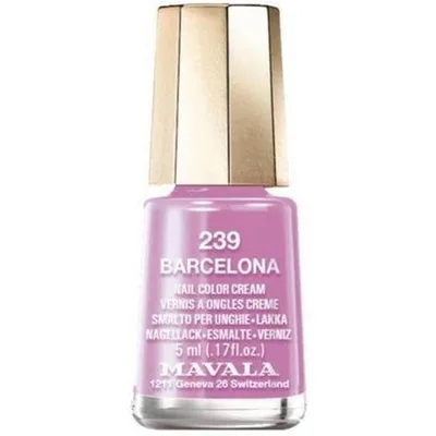 Lac de unghii, Mavala, Mini Nail Colour Cream 239, roz