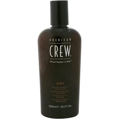 Sampon, Balsam & Gel de Dus 3-in-1, American Crew Classic, 250ml