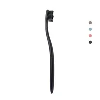 Periuță de dinți Elgydium Style Recycled Medium, negru, mâner ergonomic