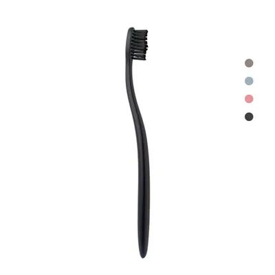 Periuță de dinți Elgydium Style Recycled Medium, negru, mâner ergonomic