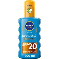 Spray solar, Nivea, Protect & Bronze, SPF20, 200ml
