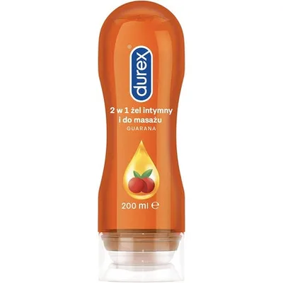 Gel masaj 2 in 1, Durex, Play, cu guarana, 200 ml