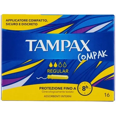 Tampon Tampax Compak Regular, 148g