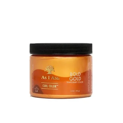 Gel colorare păr, As I Am, Curl Color, auriu