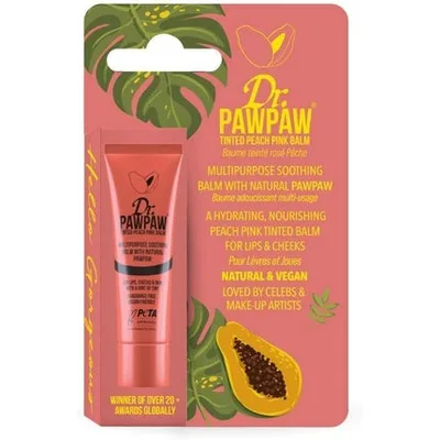 Balsam nuantat Dr. Pawpaw, Peach Pink, 10 ml