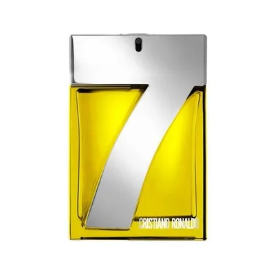 Parfum Cristiano Ronaldo CR7, EAU DE TOILETTE 30 ml, design galben argintiu