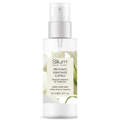 Parfum Hidratant pentru Păr, Silium Cosmetici, Muscă Albă & Tuberose, 50ml
