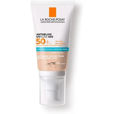 Crema hidratanta coloranta SPF50+, La Roche-Posay Anthelios UVmune 400, 50ml