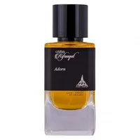 Paris Corner Rifaaqat Adorn Eau De Parfum, 85ml, sticlă transparentă cu lichid auriu și capac negru