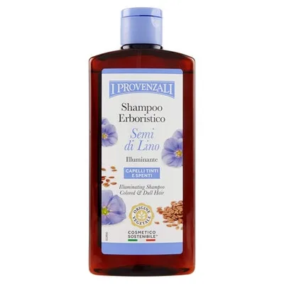 Șampon I Provenzali, ulei de semințe de in, 250ml