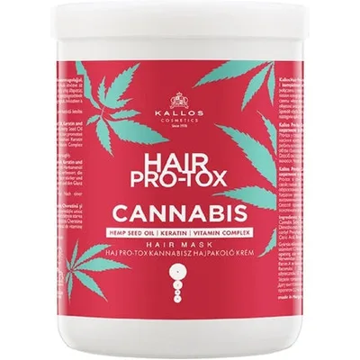 Masca de par, Kallos, Cannabis Hair Pro-Tox, 1000 ml