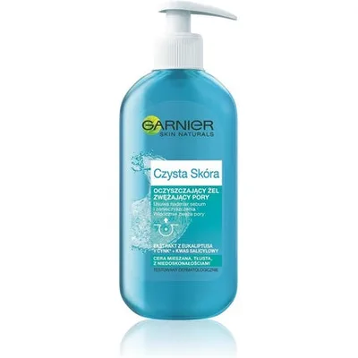 Gel de curățare ten, Garnier, Pure Skin, 200ml