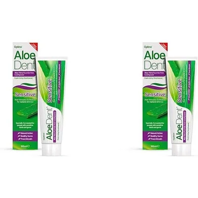 Pastă de dinți, Aloe Dent, Sensitive fără fluor, 100ml