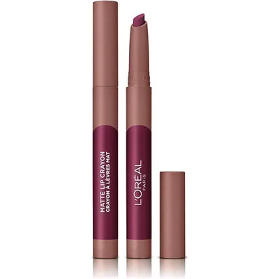 Ruj, L'Oreal Paris Infallible, Very Matte Lip Crayon, Plum 108, 1.3g