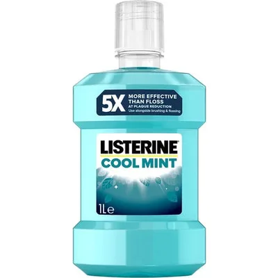 Apa de gura, Listerine Cool Mint, 1 Litru