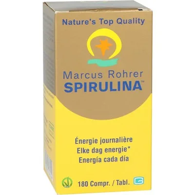 Supliment spirulină, Marcus Rohrer, 180 tablete