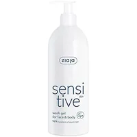 Gel de spălare față și corp, Ziaja, piele sensibilă, 400ml