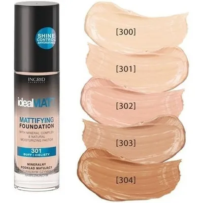 Fond de ten, Verona Ingrid, Ideal Matt No 303, 30ml