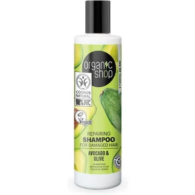 Șampon Reparare Păr Deteriorat, Organic Shop, 280ml