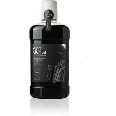 Apa de gura Ecodenta Extraordinary, albire, 500ml