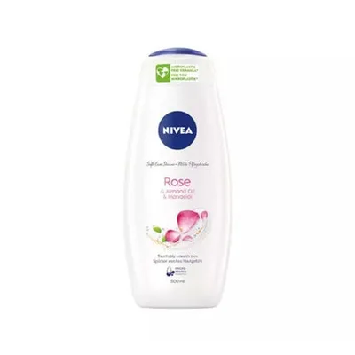 Gel de Duș, Nivea, Rose & Almond Oil, 500ml