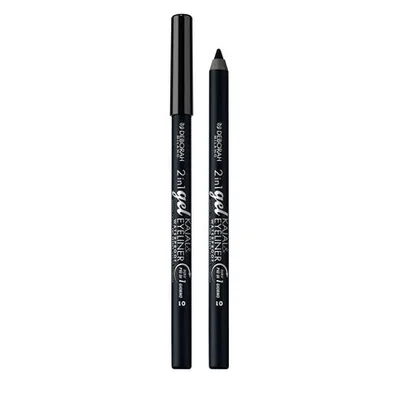 Creion ochi Deborah, 2-in-1, negru, 1.21g
