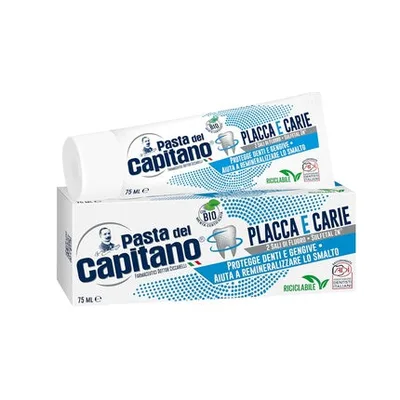 Pasta de dinți, Pasta Del Capitano, Bio, alb, 75ml