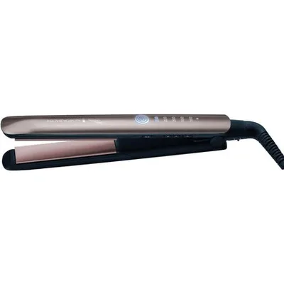 Placa de îndreptat părul, Remington, S8590, Keratin Therapy