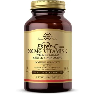 Supliment vitamine, Solgar, Ester-C Plus 500mg, 100 capsule