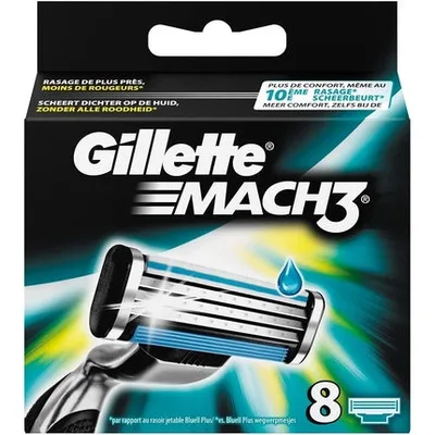 Lame de ras, Gillette Mach3, 8 buc