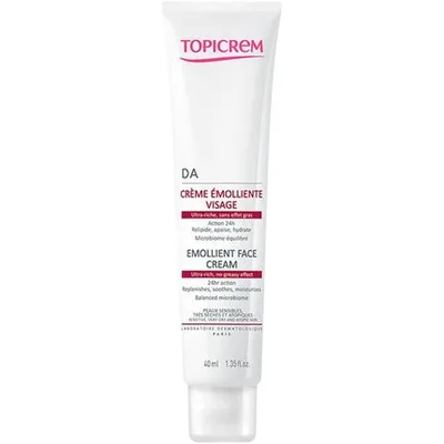 Cremă emolientă față, Topicrem, DA, 40ml