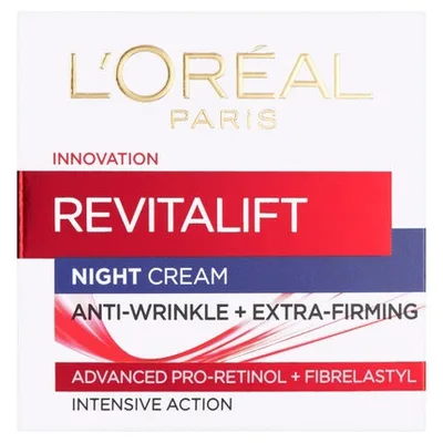 Cremă de noapte, L'Oréal, Revitalift, anti-rid, 50 ml