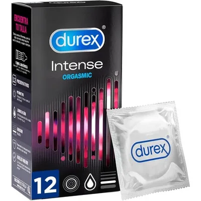 Prezervative Durex Intense Orgasmic, 12 bucati