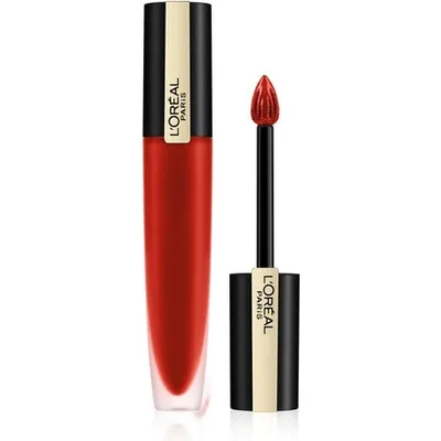 Ruj lichid mat, L'Oreal Paris Rouge Signature, 8.5ml