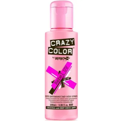 Cremă colorantă păr, Crazy Color, Rebel UV, 100 ml