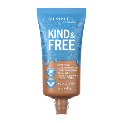 Fond De Ten, Rimmel, Kind & Free, 201 Classic Beige, 30ml