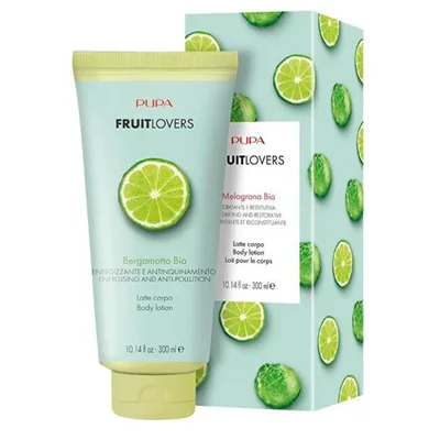 Lotiune de corp, Pupa Milano, Fruit Lovers Bergamot Bio, 300ml