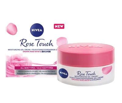 Nivea Rose Touch - crema de zi cu apa de trandafiri - 50 ml