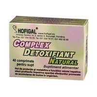 Complex detoxifiant, 40 comprimate, Hofigal