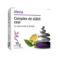 Complex de slabit ceai verde si lamaie, 70 g, Alevia
