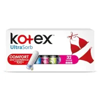 Tampoane Super UltraSorb, 16 bucati, Kotex