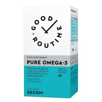 Pure Omega-3 Good Routine, 60 capsule, Secom