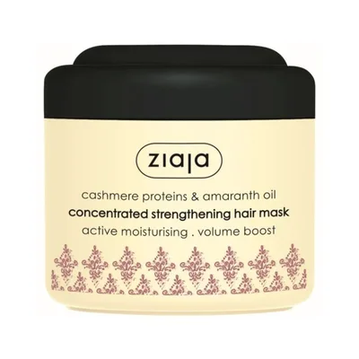 Masca fortifianta pantru par uscat si deteriorat Cashmere, 200 ml, Ziaja