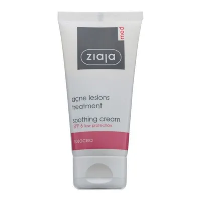 Crema calmanta pentru acnee severa si capilare dilatate, 50 ml, Ziaja