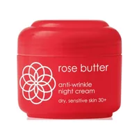 Crema antirid de noapte cu unt de trandafir Bio, 50 ml, Ziaja