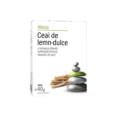 Ceai de lemn-dulce, 40g, Alevia