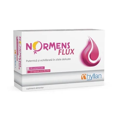 NorMens Flux, 30 comprimate + 10 capsule, Hyllan