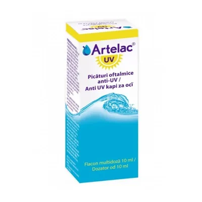 Artelac UV picaturi oftalmice, Bausch & Lomb | 10 ml